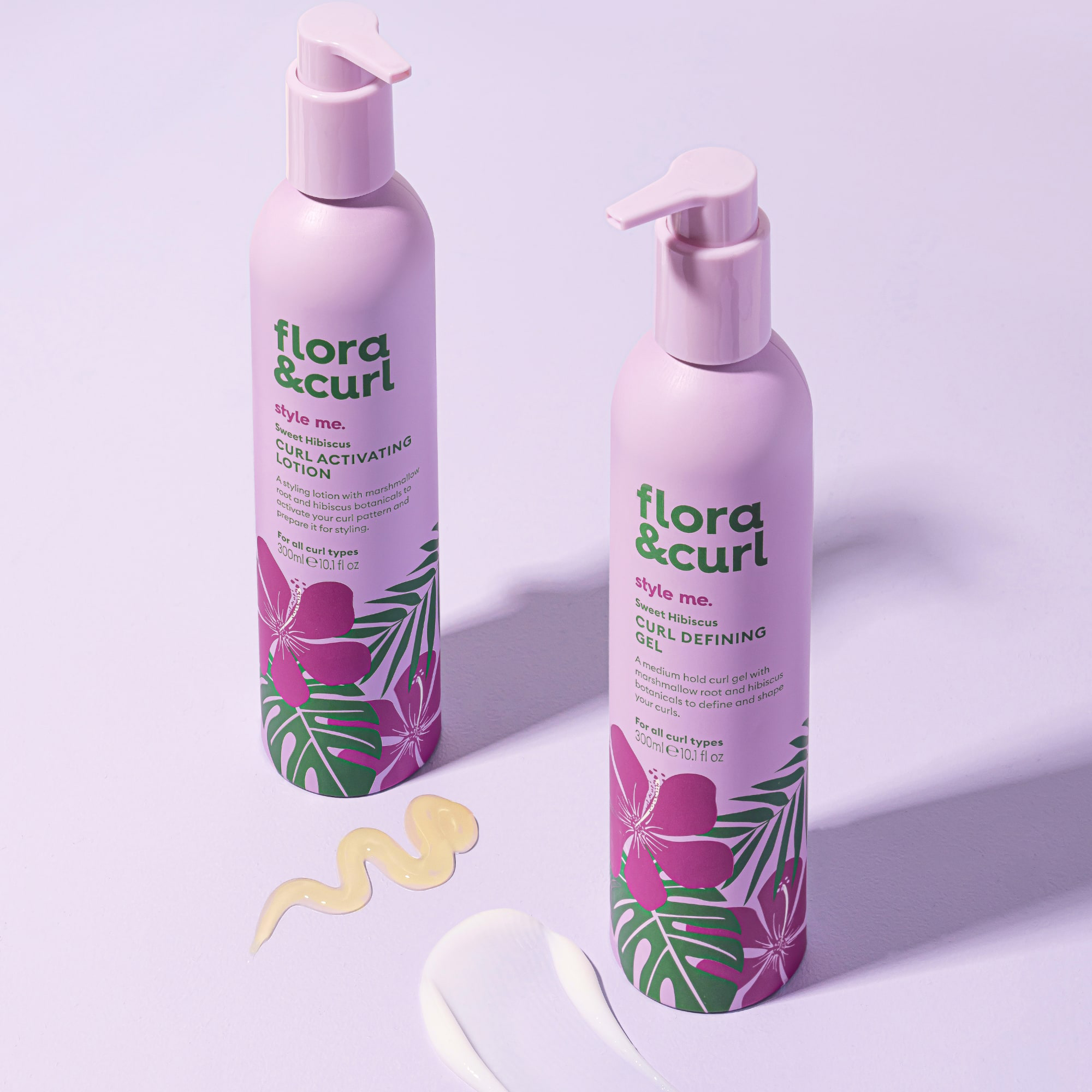 Flora & Curl Sweet Hibiscus Curl Activating Lotion 